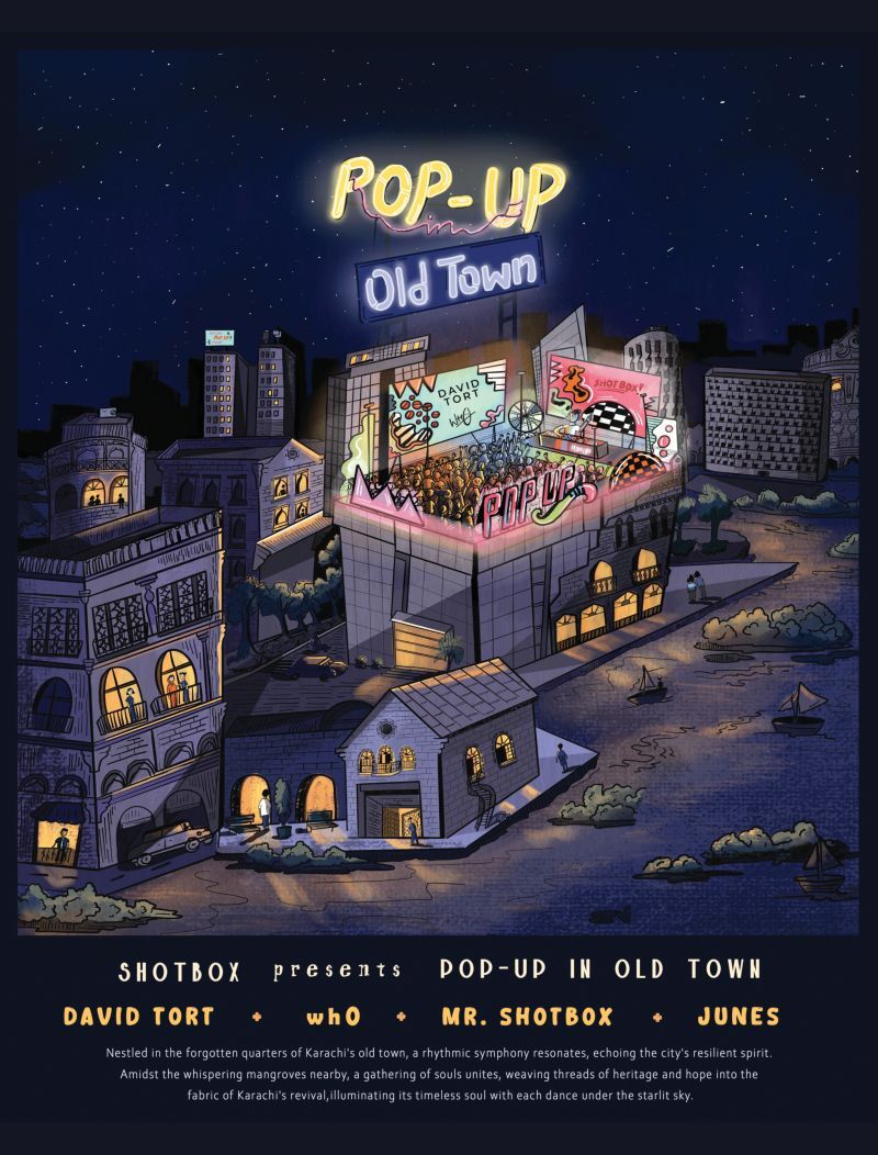 Shotbox Presents: Pop-Up in Old Town | Projection Mapping | KCR Studio